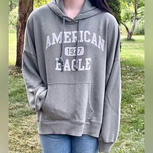 AE Oversized Forever Graphic Hoodie
